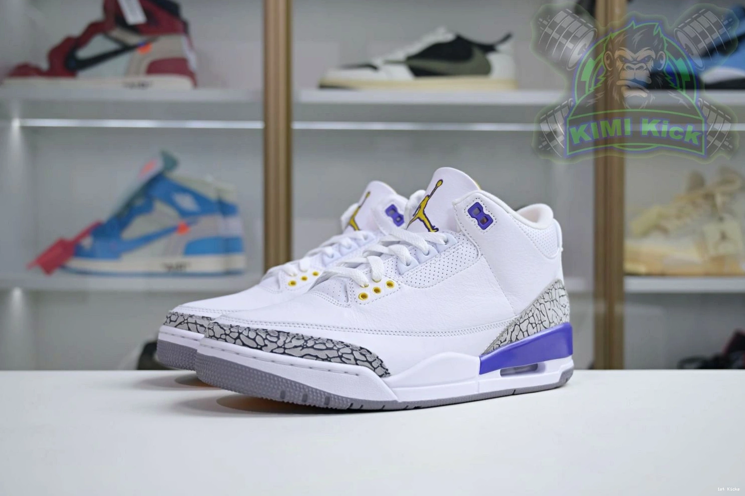 1st Kicks Kimikick JORDAN NewStyle 3 RETRO OG 1871 AIR 1109